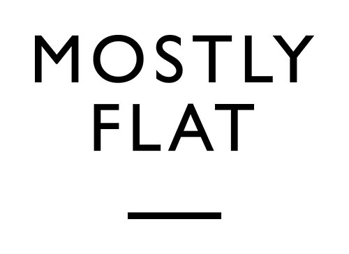 Mostly Flat logo